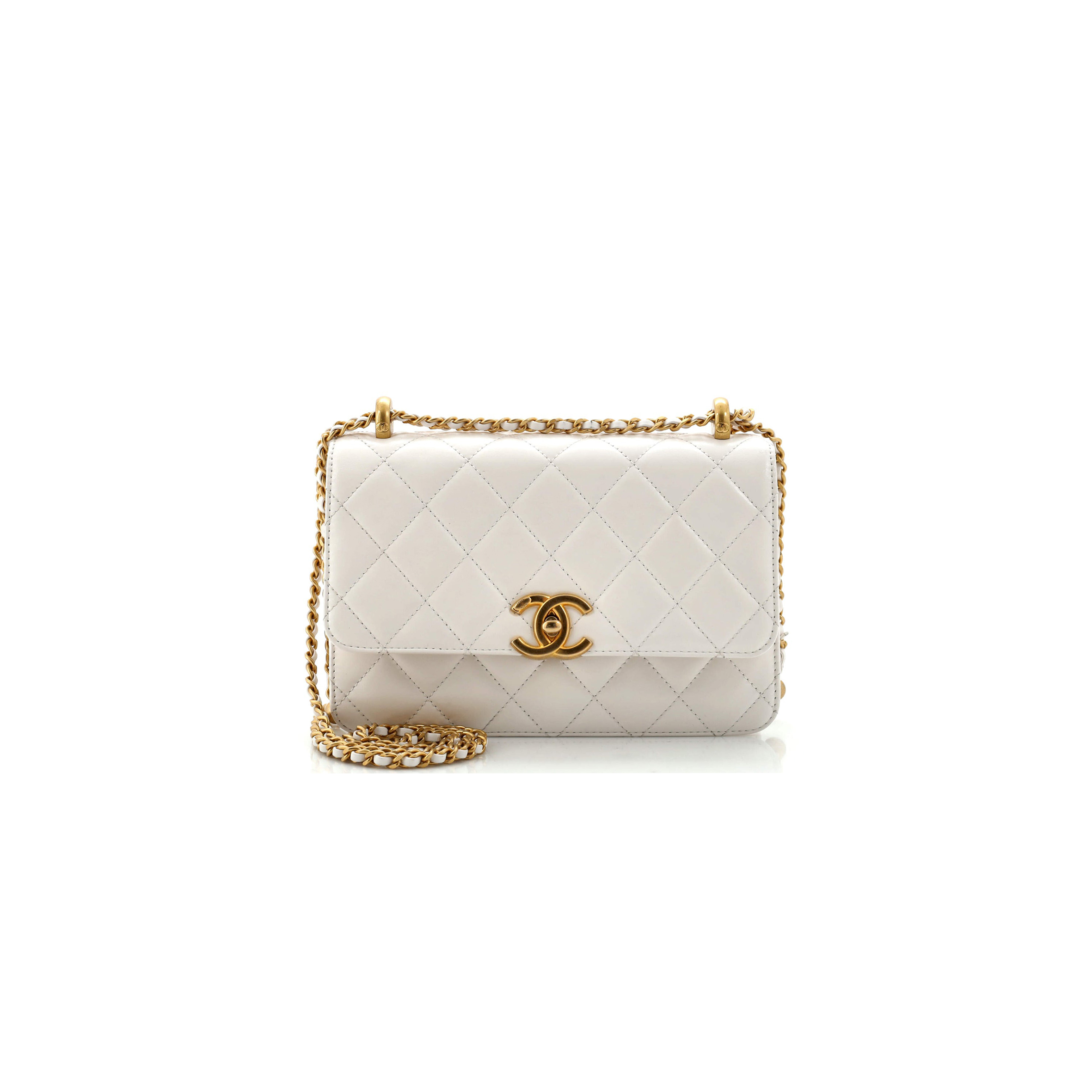 CHANEL MASTER PERFECT FIT FLAP BAG QUILTED CALFSKIN SMALL (22*14.5*8cm)